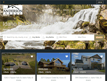 Tablet Screenshot of idahofallspropertysearch.com